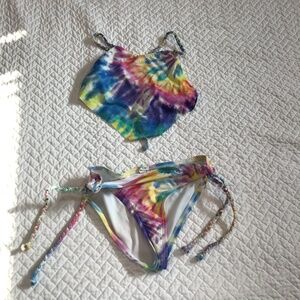 Tie dye swimsuit